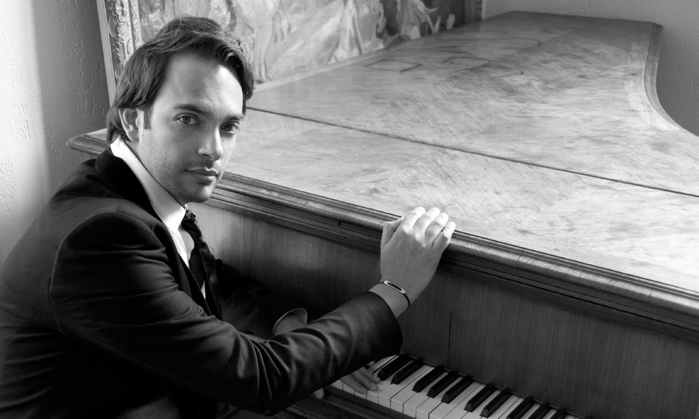 Le pianiste et compositeur Christophe Dies au piano